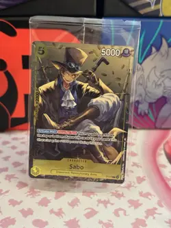 One Piece TCG Mini Tin Set 2 Promo Two Each Of P-073 Sabo P-074 Ace - Image 2