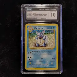 Pokemon Wartortle 002/034 Trading Card Game Classic Holo CGC 10 GEM MINT 2023 - Image 1
