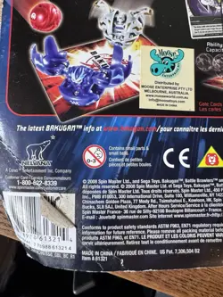 Bakugan B2 Bakupearl Starter Pack 2008 Battle Brawlers 3 Bakugan + Cards Sealed - Image 3