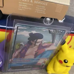 Smoker OP10-001 Alternate Alt Art Leader Parallel One Piece Card Game TCG NM - Image 4