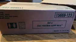 NEW POKEMON 25TH ANNIVERSARY CASE 150 PACKS MCDONALDS 2021 Cards Only - Image 4