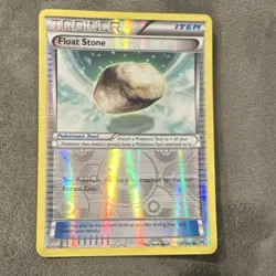 Pokemon Float Stone 2015 Trainer Reverse Holo Breakthrough 137/162 TCG Card - Image 1