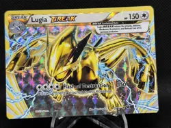 Lugia BREAK 79/124 Fates Collide Pokemon Card Ultra Rare Holo - Image 1