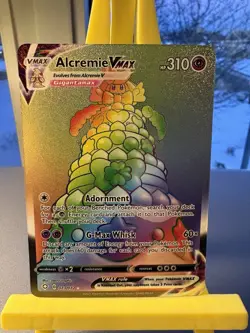 Alcremie Vmax 023/073 Champions Path Ultra Rare Full Art Pokemon Card - Image 1