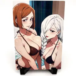 Jujutsu Kaisen Nobara Kugisaki Mei Mei Sexy Anime Waifu Goddess Story Art Card - Image 1