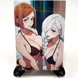 Jujutsu Kaisen Nobara Kugisaki Mei Mei Sexy Anime Waifu Goddess Story Art Card - Image 2