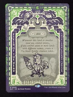 1x MTG Field of the Dead - Secret Lair Countdown Kit (SLC) #6 - Magic - Image 1