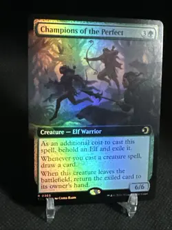 Champions of the Perfect (Extended Art Foil) Rare MTG Lorwyn Eclipsed - Image 3