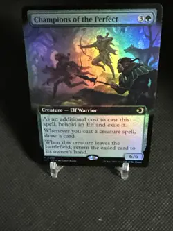 Champions of the Perfect (Extended Art Foil) Rare MTG Lorwyn Eclipsed - Image 4