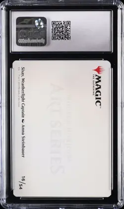 2019 MTG ART SERIES MODERN HORIZONS ART CARD SISAY, WEATHERLIGHT CAPTAIN CGC 9 - Image 2