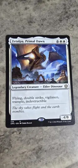 Zetalpa, Primal Dawn Commander: Dominaria United Regular Rare MTG NM - Image 1