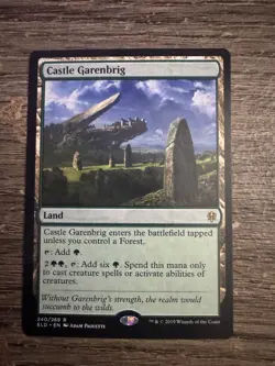 Magic the Gathering Land: Castle Garenbrig Throne of Eldraine Regular - Image 1