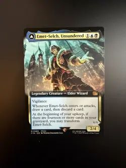 MTG Final Fantasy English Emet-Selch, Unsundered Extended Art 0483 Non-Foil - Image 1