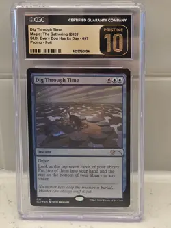 Dig Through Time Secret Lair Drop Foil #97 CGC Pristine 10 - Image 1