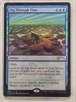 Dig Through Time Secret Lair Drop Foil #97 CGC Pristine 10 - Image 2