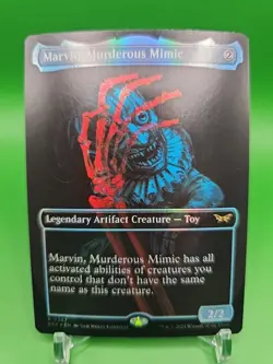 Marvin, Murderous Mimic (Showcase) Duskmourn: House of Horror Foil - Image 1