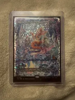 Harmonized Crescendo (0394) (Showcase) (Fracture Foil) Lorwyn Eclipsed Foil - Image 3