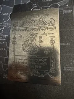 Grim Tutor Foil with Silver Laminate MSCHF SECRET LAIR MTG MAGIC THE GATHERING - Image 1