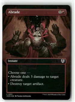 Abrade (Borderless) Innistrad Remastered Foil NM Magic - Image 1