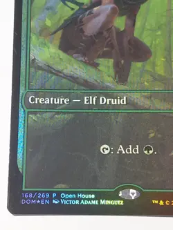 Llanowar Elves Dominaria Promos Foil - Image 3