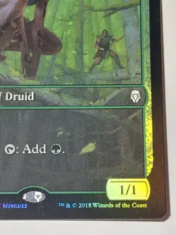 Llanowar Elves Dominaria Promos Foil - Image 4