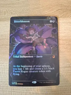 Bitterblossom (Anime Borderless) Wilds of Eldraine: Enchanting Tales Foil - Image 1