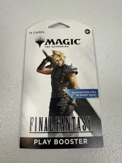 Lot of 20: MTG: Magic The Gathering Final Fantasy Play Sleeved Booster Pack - Image 2