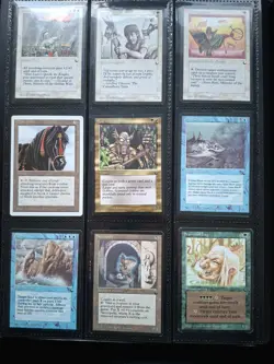 MTG Vintage LOT Binder of 300+ Older Sets in Great Condition. NON AI Description - Image 2