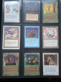 MTG Vintage LOT Binder of 300+ Older Sets in Great Condition. NON AI Description - Image 3