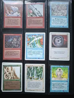 MTG Vintage LOT Binder of 300+ Older Sets in Great Condition. NON AI Description - Image 4