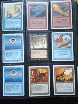 MTG Vintage LOT Binder of 300+ Older Sets in Great Condition. NON AI Description - Image 5