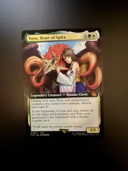 MTG Final Fantasy English Yuna, Hope of Spira Extended Art 0517 Non-Foil - Image 1