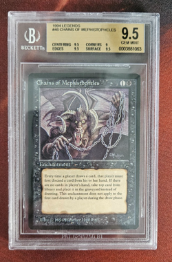 MTG - Legends - Chains of Mephistopheles - BGS 9.5 Gem Mint B - Image 1