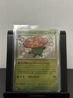 Pokemon Paldean Fates Vileplume 094/091 Shiny Rare Holo NM - Image 1