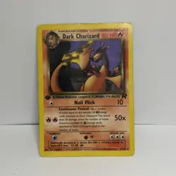 Pokemon Dark Charizard TCG 21/82 Non-Holo 1st Edition - Image 1