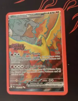 Team Rockets Destined Rivals Moltres Ultra Collection 3 Promo Card Lot 229/082 - Image 2