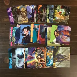 -50 ART CARD LOT- Magic the Gathering Various Sets LP-DMG MTG TCG - Image 1