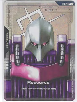 Qubeley - R-014 C+ Gundam Card Game - Near Mint/Mint - Image 1