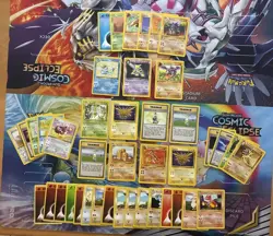 Vintage Pokemon Card Lot WOTC Holo First Editon Shadowless Etc Alakazam Vaporeon - Image 1