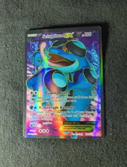 Seismitoad EX Full Art XY Furious Fists 106/111 2014 Pokemon Card LP+ - Image 5