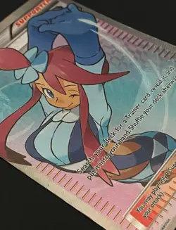 Pokemon BREAKpoint Skyla #122/122 Full Art Ultra Rare Holo Card - Image 1