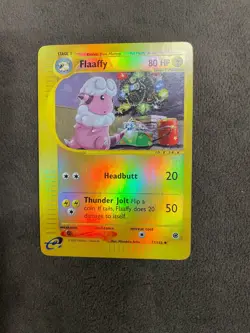 Flaaffy Expedition Card 77/165 Reverse Holo Uncommon Pokemon TCG NM - Image 1