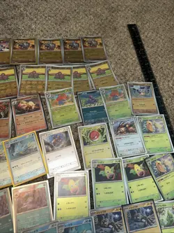 Pokemon 151 Japanese Pokeball Reverse Holo Lot. 121 Cards. All NM With Sleeves - Image 4