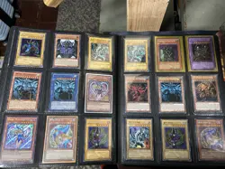 Yugioh 360-Card Collection Binder Blue-Eyes Vintage 1st Ed In Sleeves - Image 2