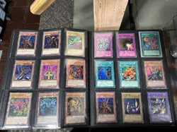 Yugioh 360-Card Collection Binder Blue-Eyes Vintage 1st Ed In Sleeves - Image 5