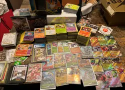 Pokemon Tcg 1000+ Card Lot Graded/Ex/Holos/Reverses Unplayed NM Condition - Image 1