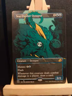 Sea-Dasher Octopus Showcase - Ikoria: Lair of the Behemoths - NM (see pics) MTG - Image 1