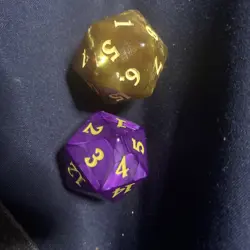 oversized spindown mtg dice Lot Of Two - Image 1