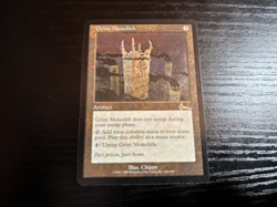 Grim Monolith X 1 Magic the Gathering mtg played condition - Image 1