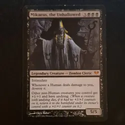 Wizards of the Coast Mikaeus the Unhallowed Dark Ascension Mythic Black Legenda. - Image 1